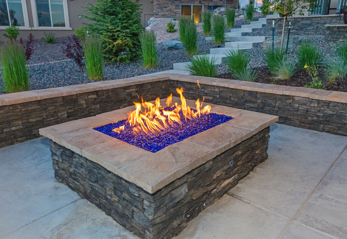 Firepit Colored Glass Energy Depot, Colored Glass For Propane Fire Pit